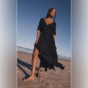 Free People Truly a Jewel Dress in Black XS